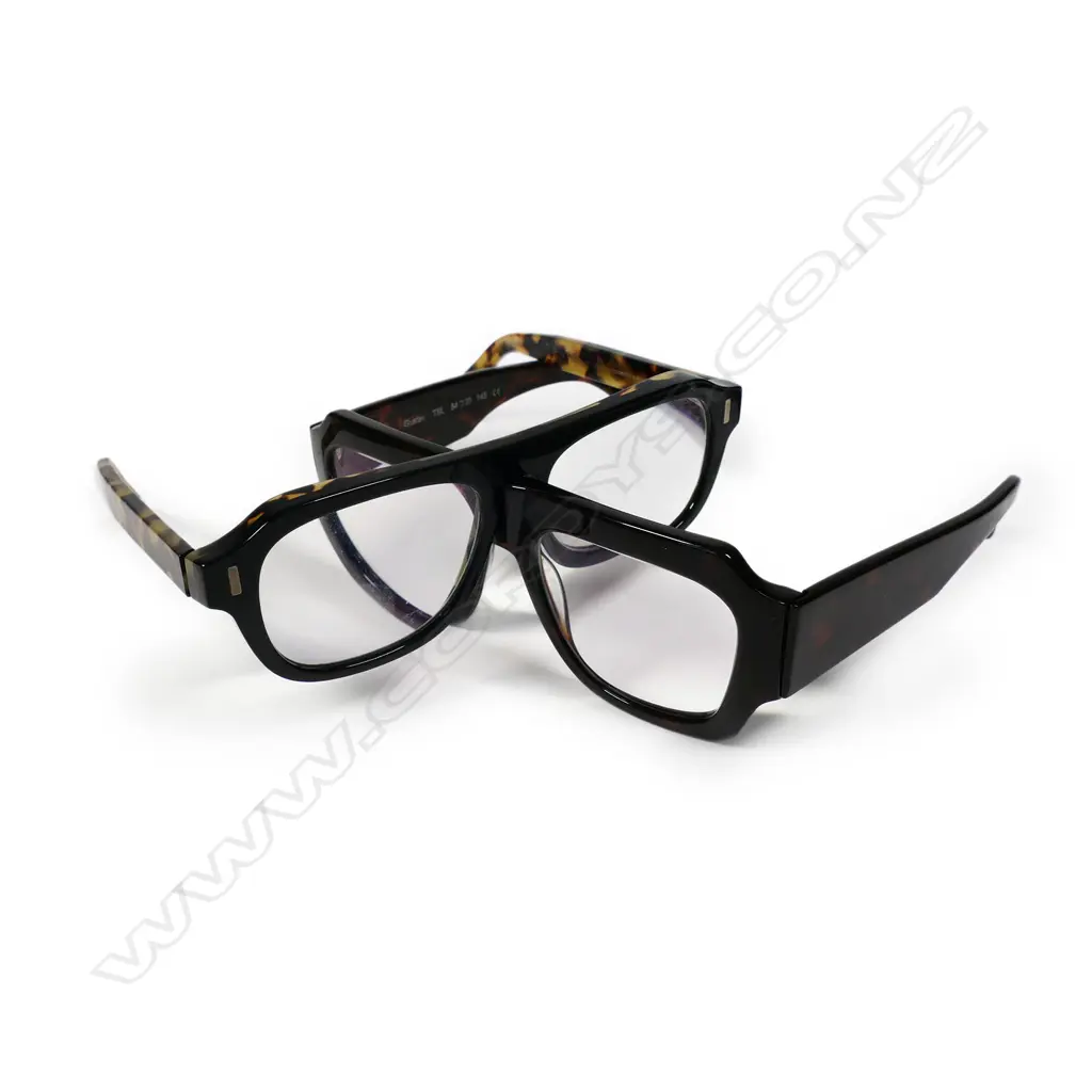 Two pairs of men's designer glasses: Cutler and Gross & 'Gustav' Isson, Image 1++